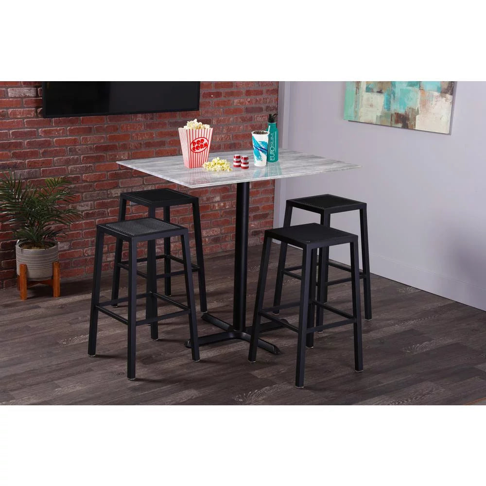 42 in. Indoor & Outdoor Table with 32 x 32 in. Square Top Y80846