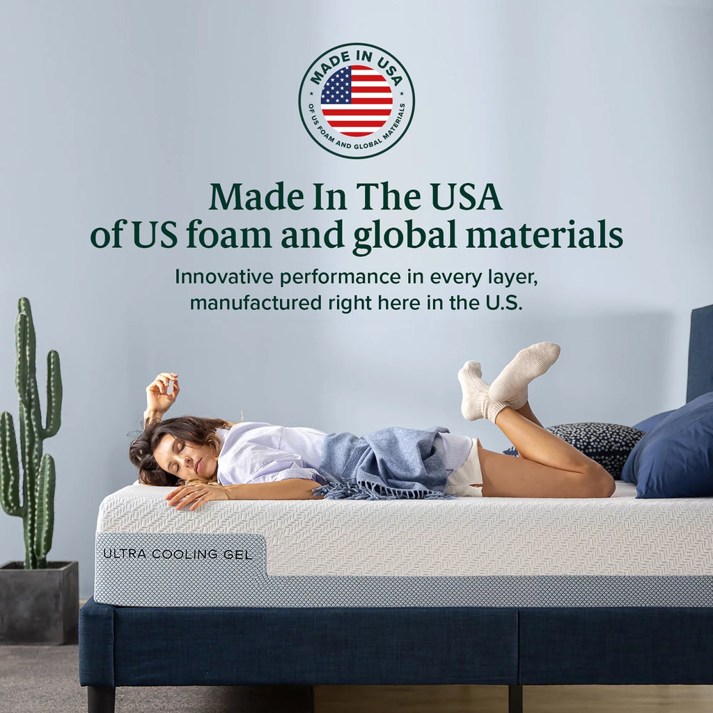 10 Cooling Gel Memory Foam Mattress Twin O39256