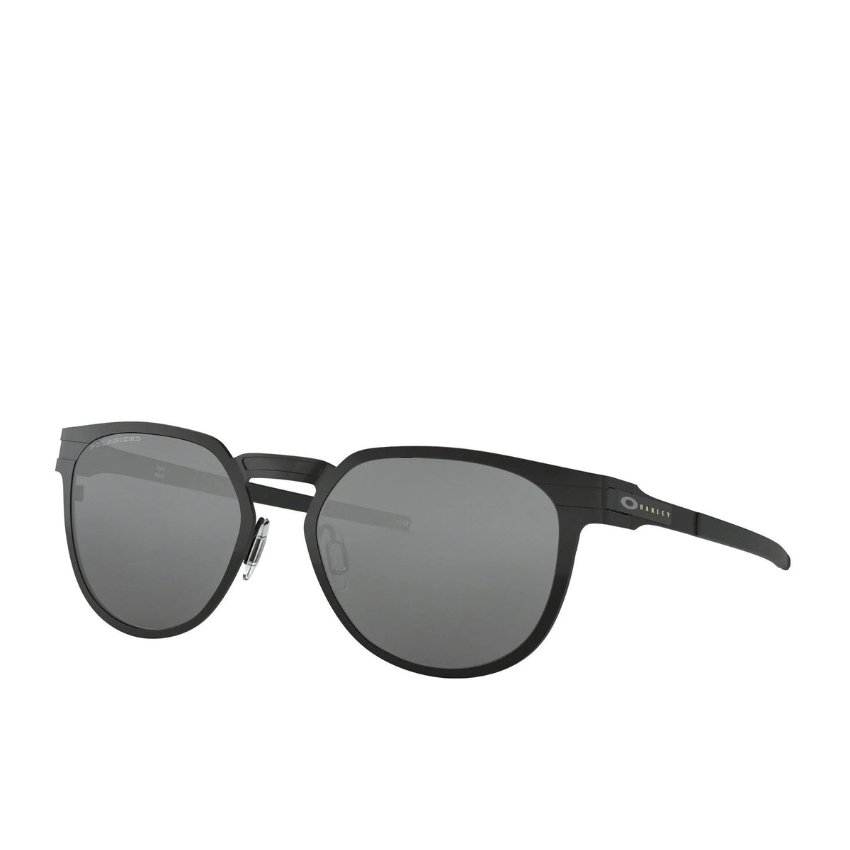 Satin Black Black Iridium Polarized Sunglasses D737882