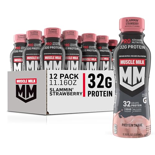 Intense Vanilla Protein Shake 32g Protein 1g Sugar 11.16 Fl Oz Pack of 12 I987906
