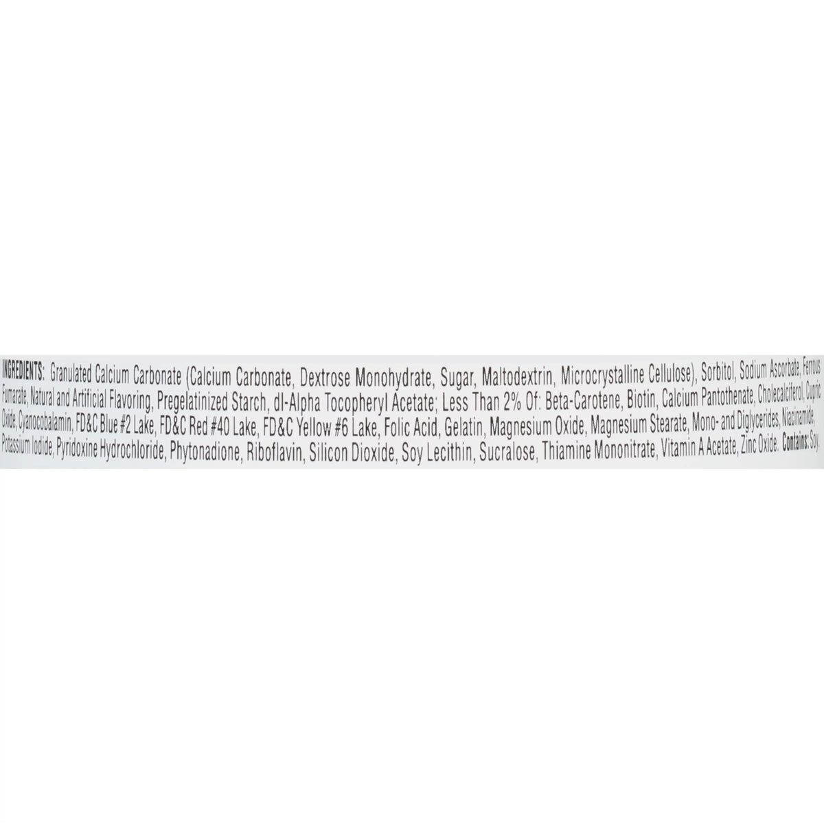 Childrens Chewable Multivitamin (200 Count) J283055