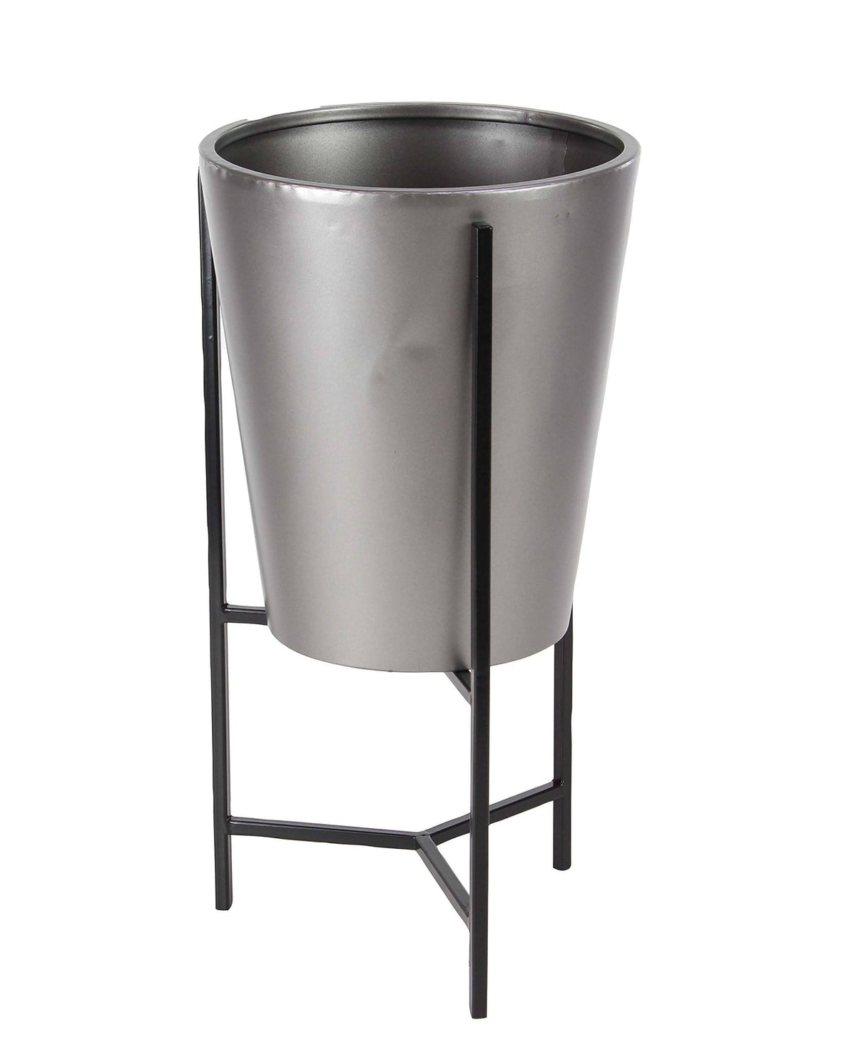 Iron Conical Planters with Stand Set of 3 N659660