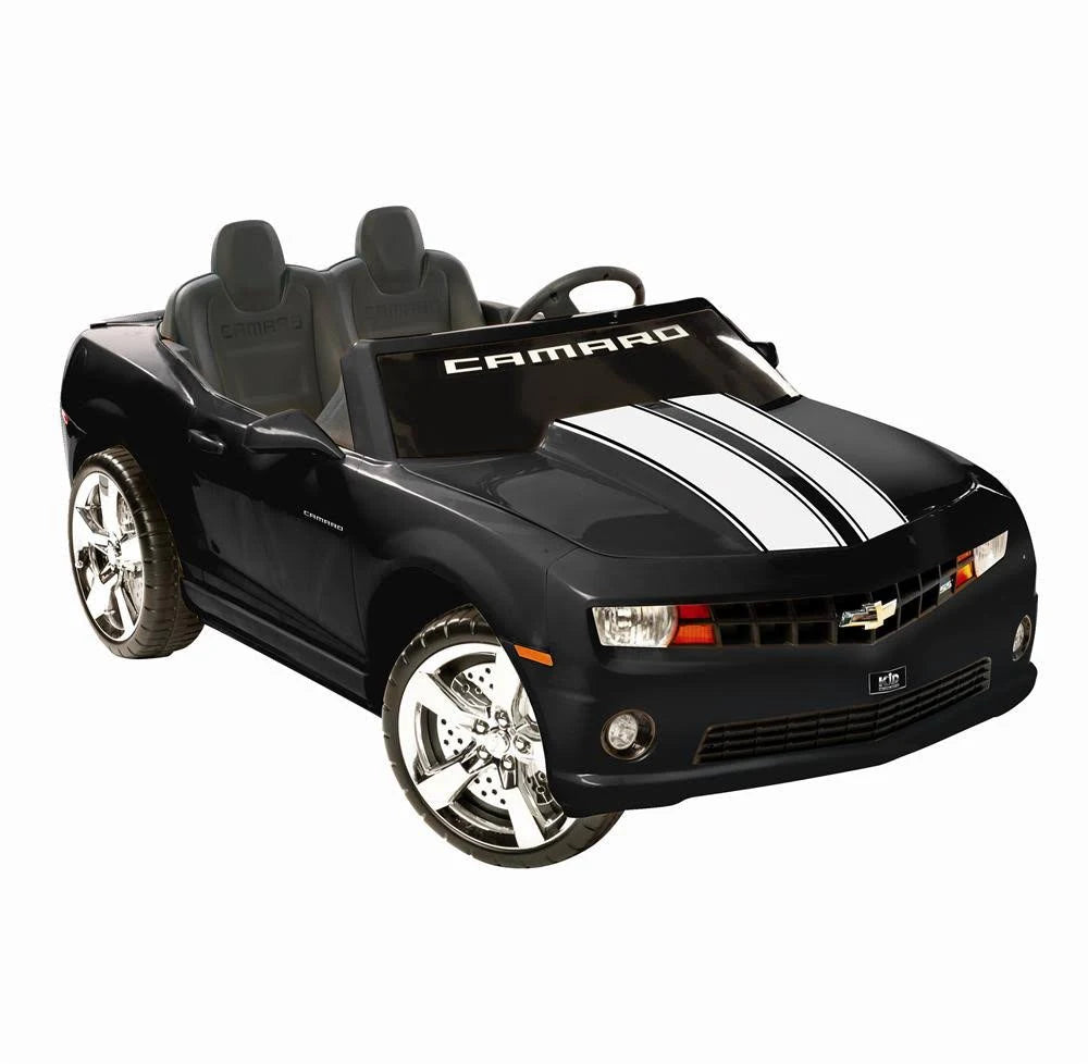 12V Two Seater Ride-On Car, Yellow D97431