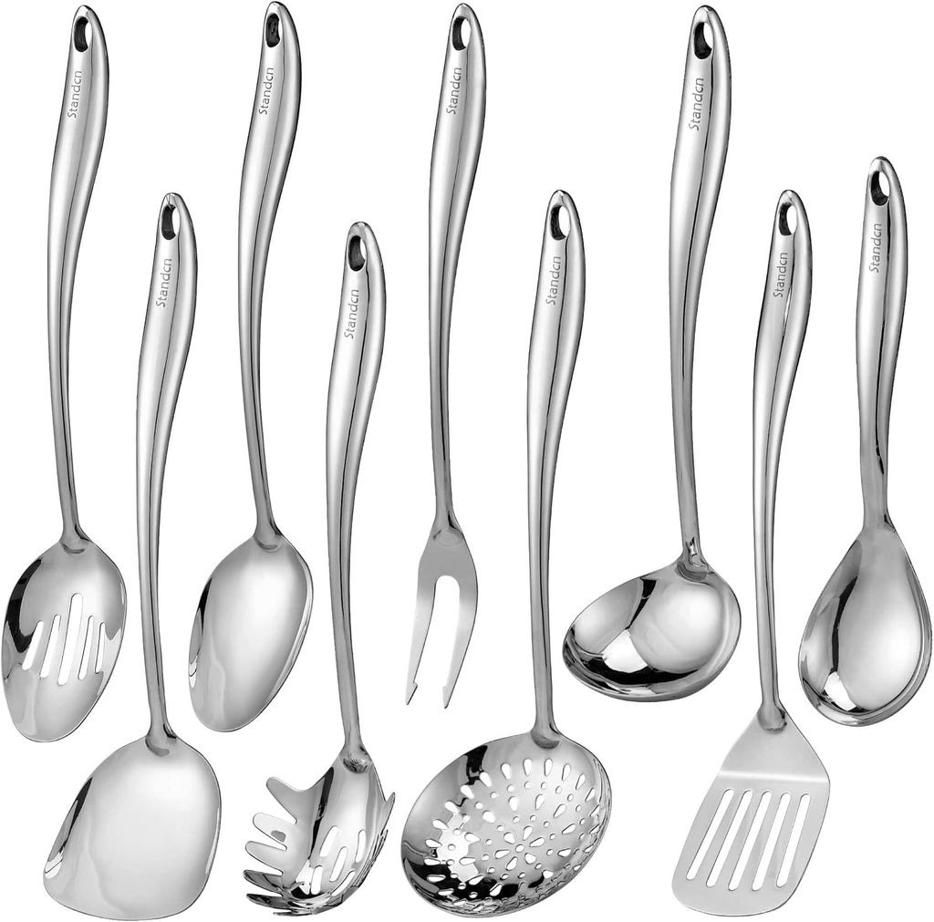 304 Stainless Steel 9 PCS Kitchen Utensil Set T92039