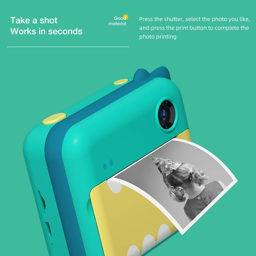 32GB Instant Photo Printer 2.4 inch IPS Screen N292