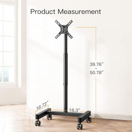 Mobile TV Cart with 30° Tilt D10143