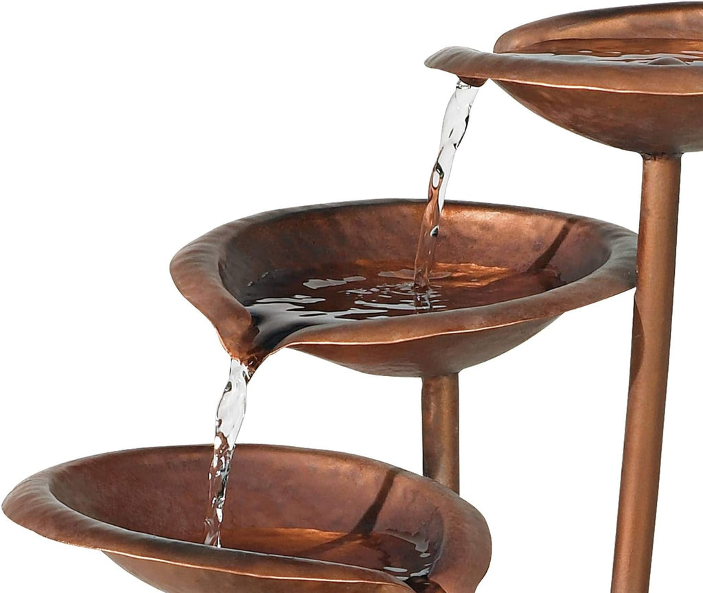 Outdoor Floor Fountain 33 High Cascading M425278