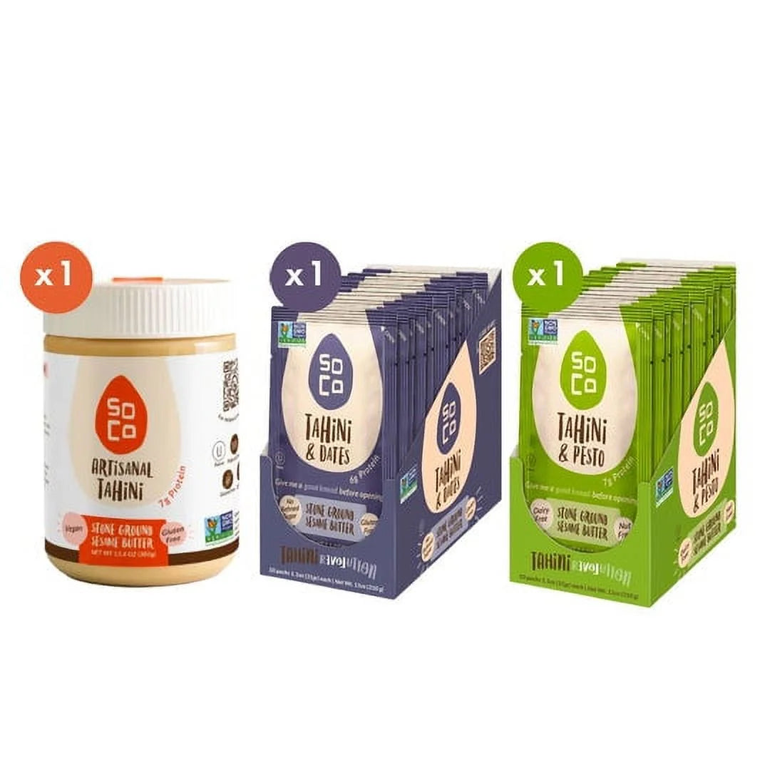 Tahini Jar & Squeeze Packs Gluten-Free Sugar-Free R29407