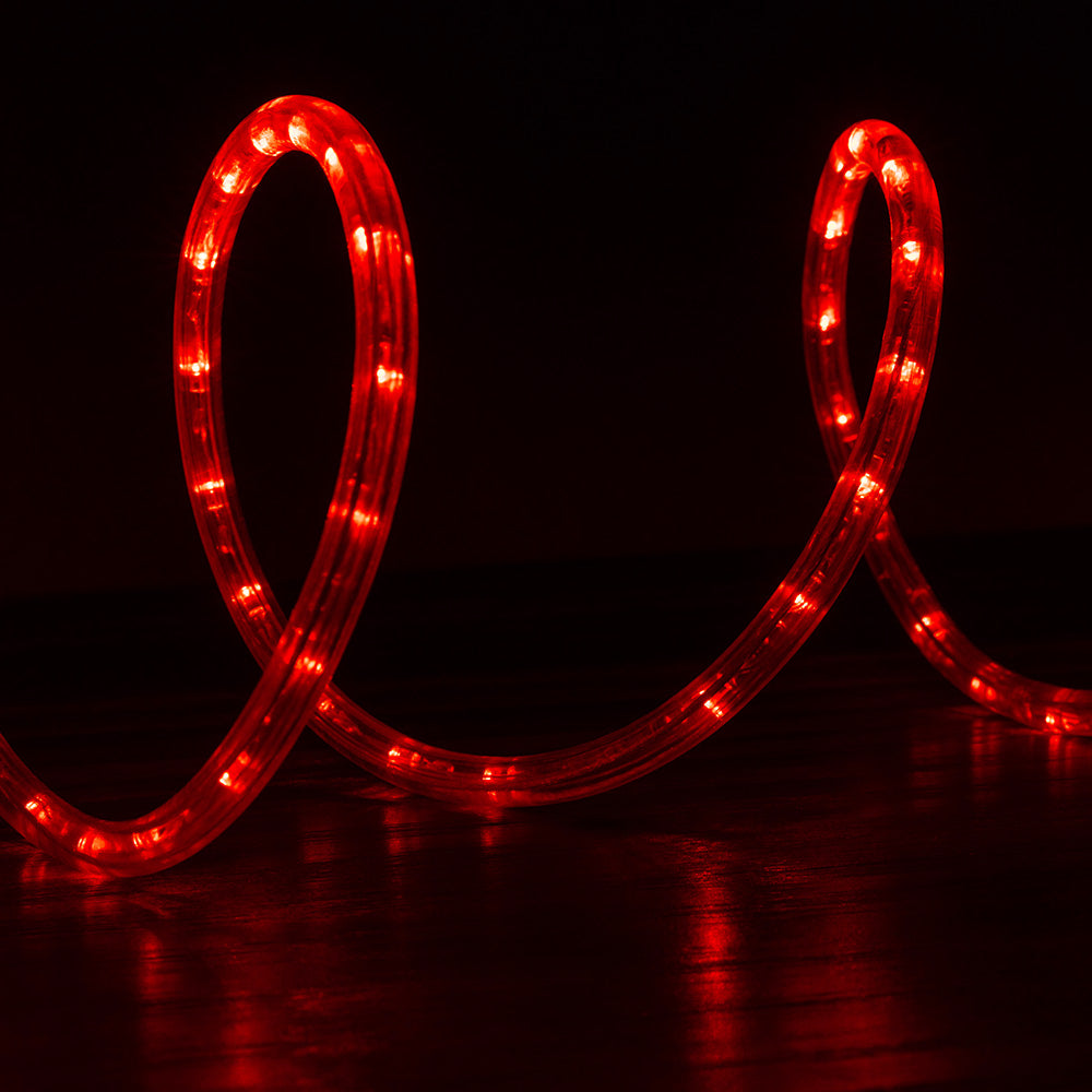 10ft LED Warm White Rope Light Outdoor Waterproof Extendable Flexible G692484