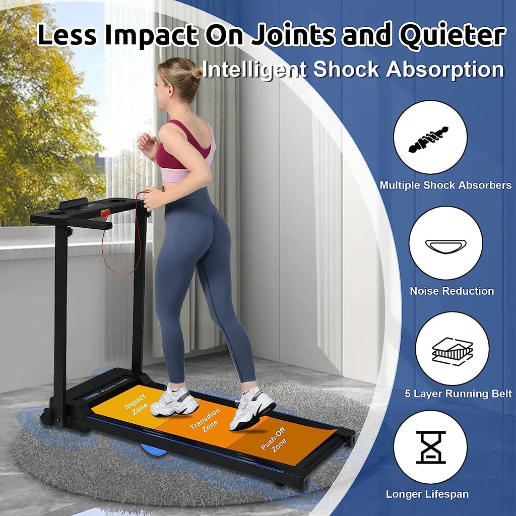 2 HP Folding Incline Exercise Treadmill I600640