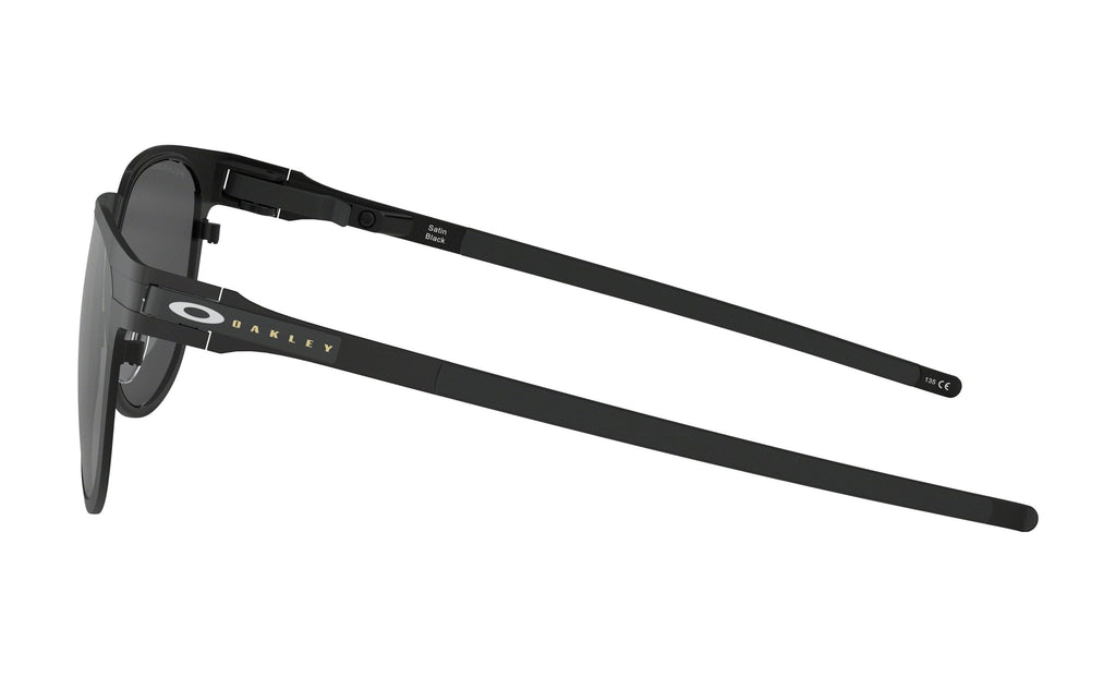 Satin Black Black Iridium Polarized Sunglasses D737882