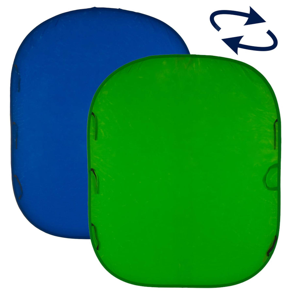 Collapsible Background 5x6' Blue/Green W96381