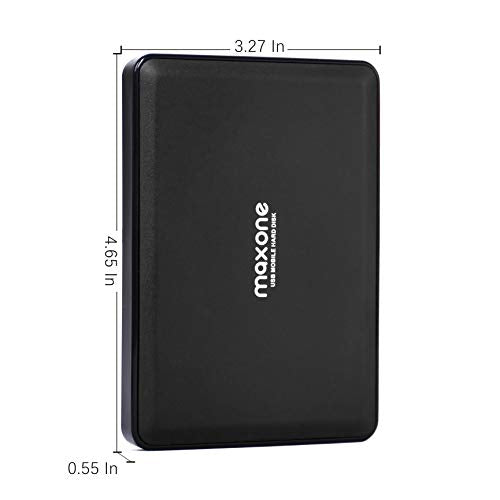 500GB USB 3.0 2.5'' External Hard Drive Black B570530