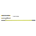 Steel Yellow Reinforced Fiberglass Pole Quick Coupling - 12 ft. O74734