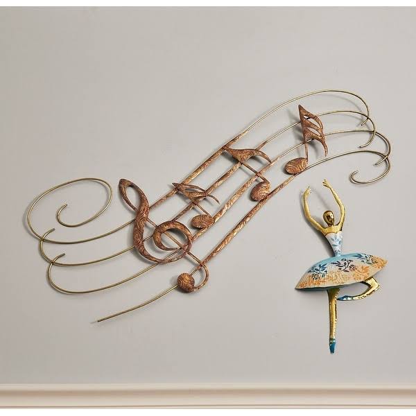 Large Musical Notes Wall Decor P626112