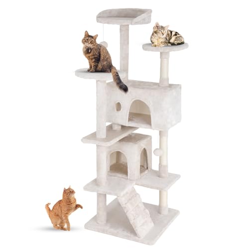 54in Dark Gray Cat Tree Q2797