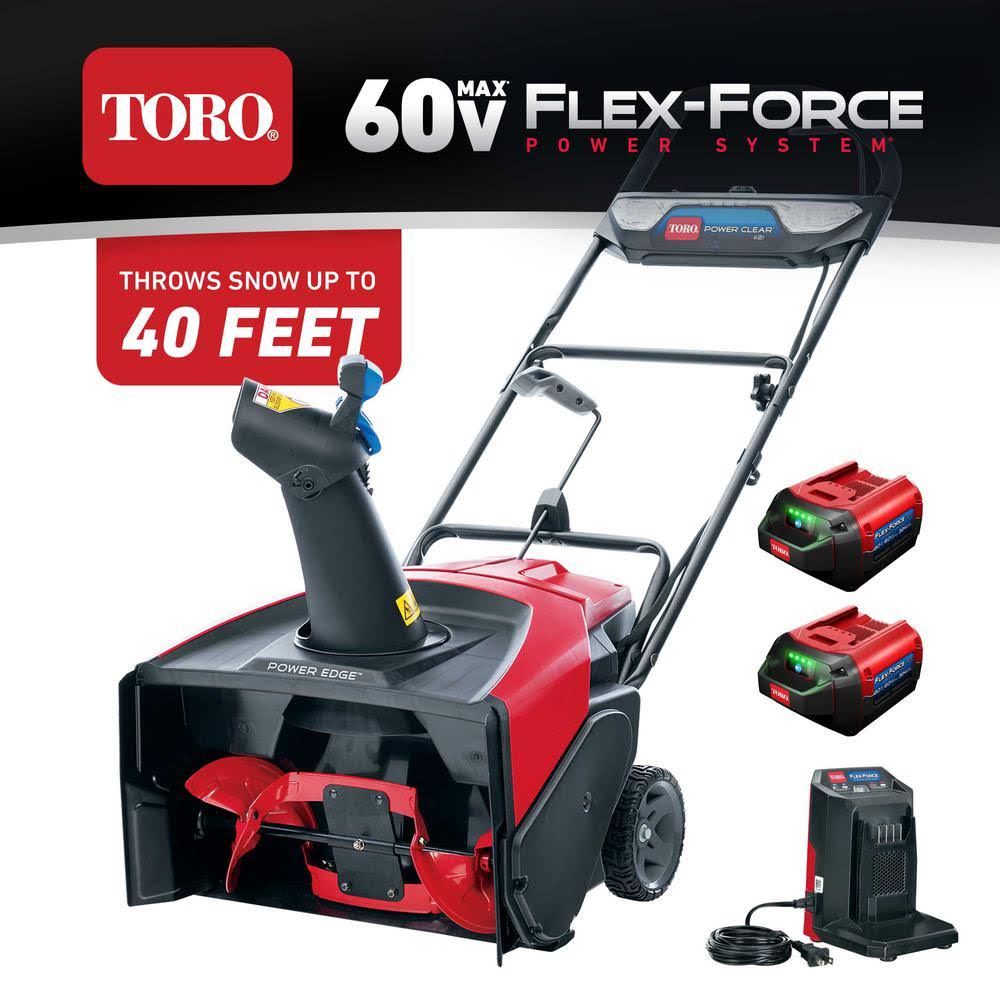 60V Cordless Snow Blower with 6.0Ah Battery M86728