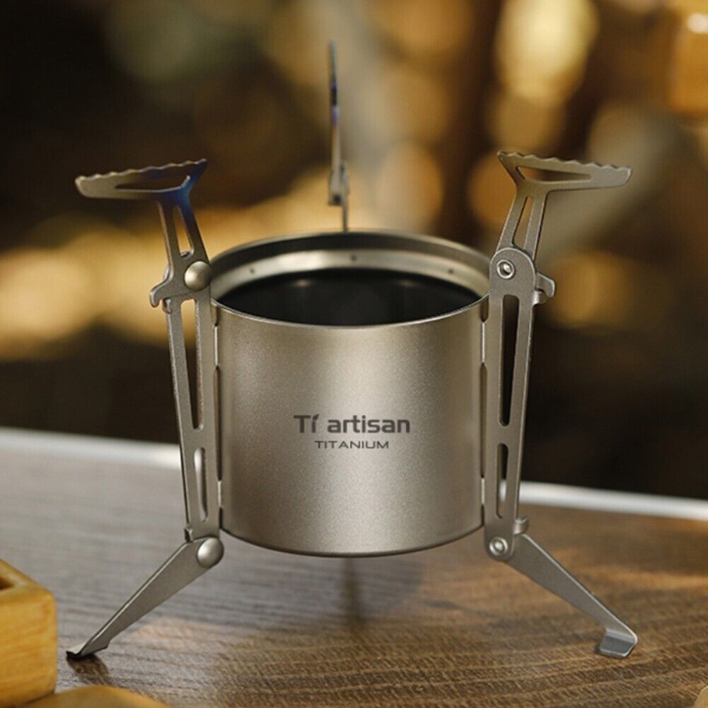 Collapsible Bracket Titanium Alcohol Stove U700