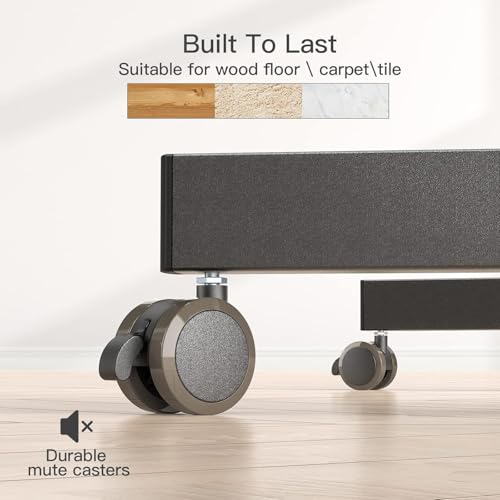Mobile TV Cart with 30° Tilt D10143