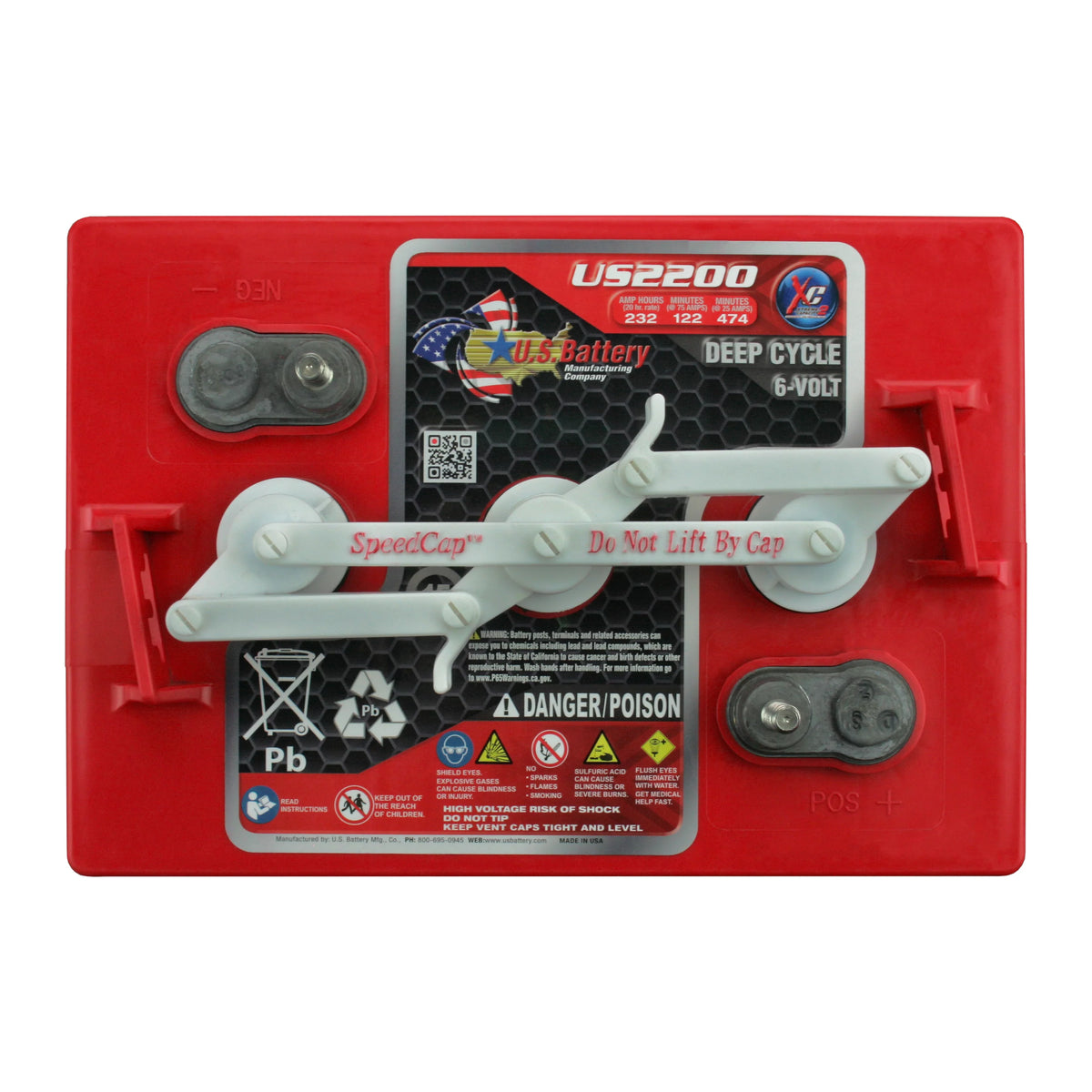 6V Deep Cycle Batteries - 4 Pack G903460