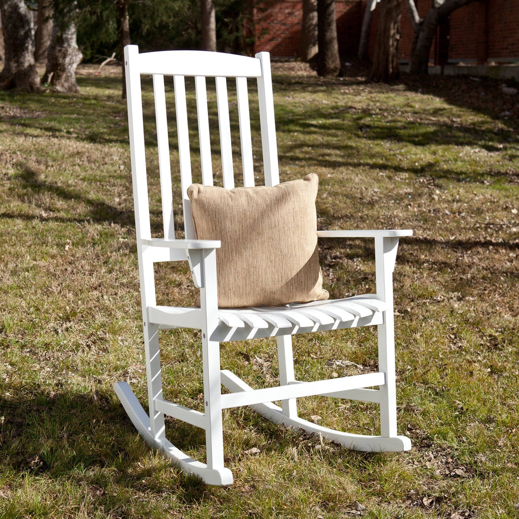 White Eucalyptus Porch Rocker A110