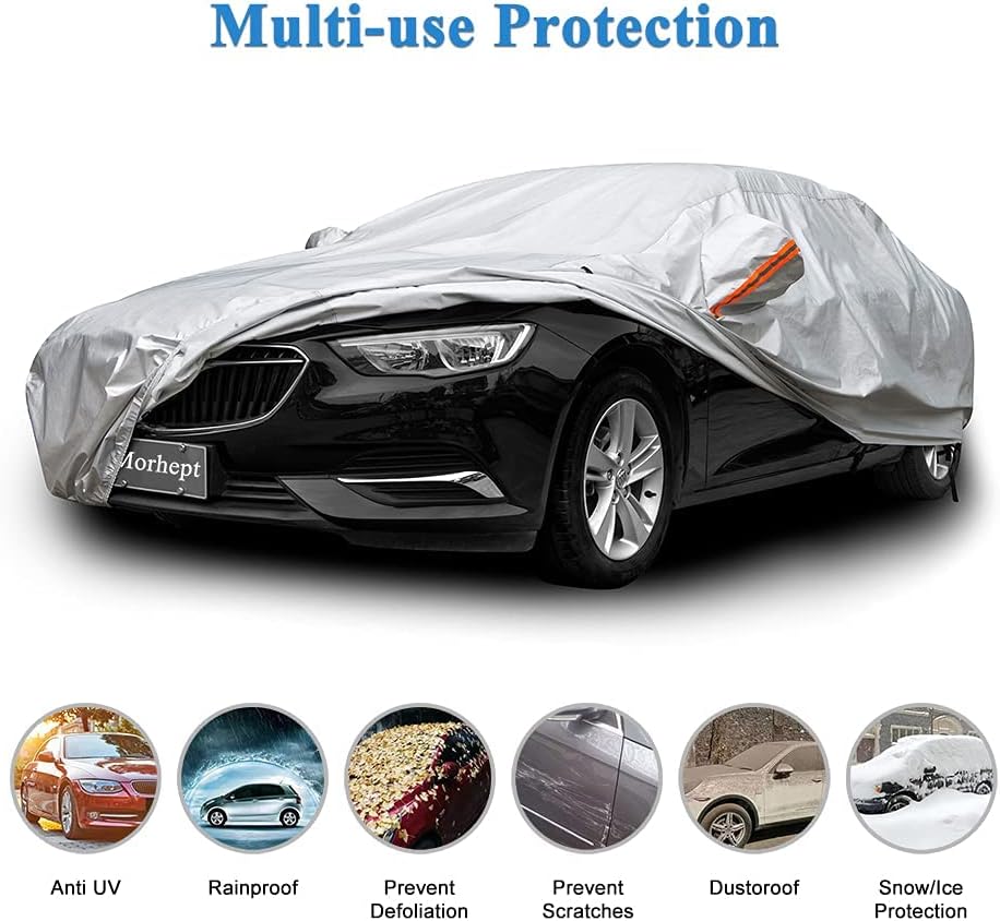 Waterproof All Weather 6 Layer Car Cover Q331982