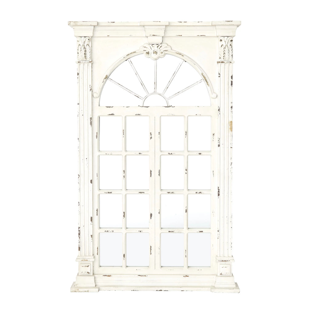 Cream Arched Wall Mirror S897