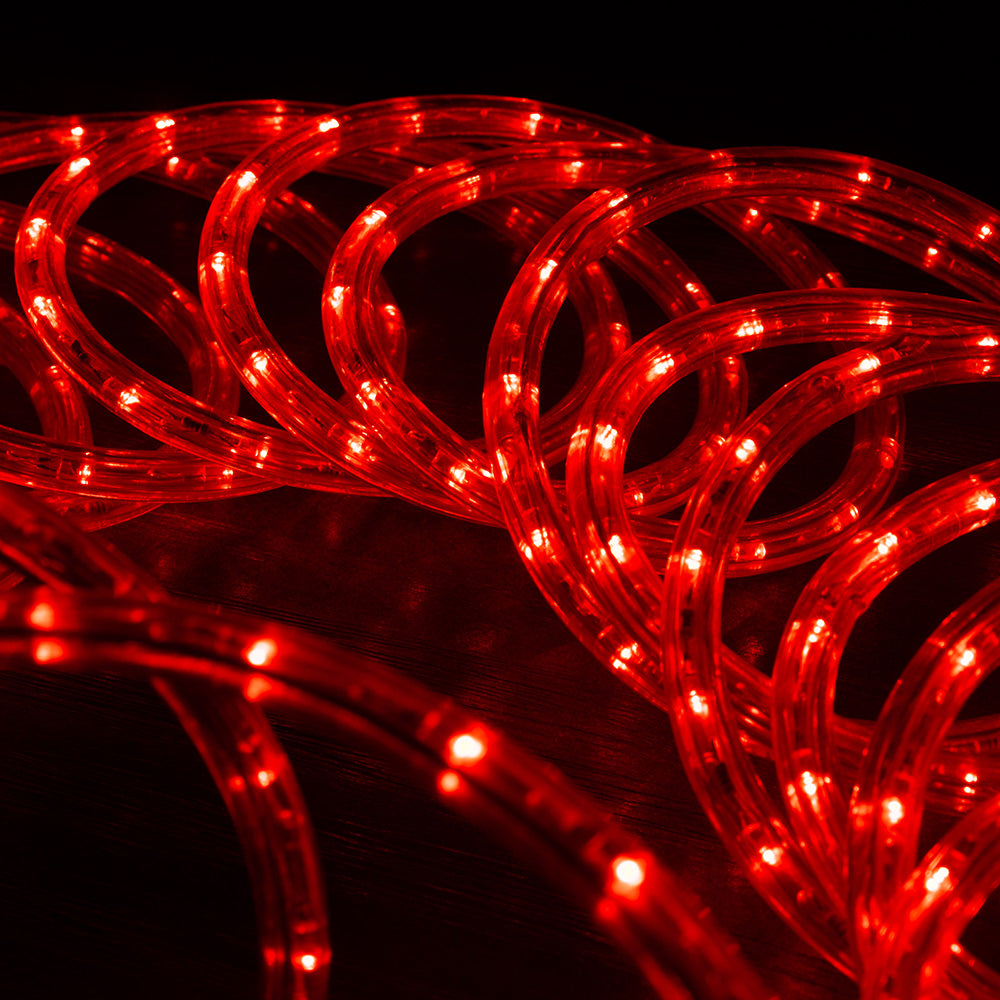 10ft LED Warm White Rope Light Outdoor Waterproof Extendable Flexible G692484