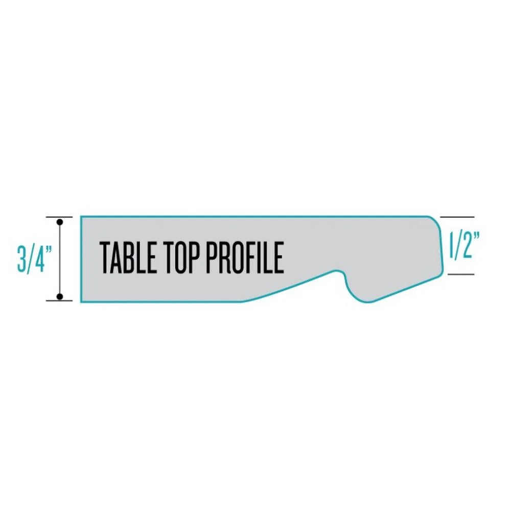 42 in. Indoor & Outdoor Table with 32 x 32 in. Square Top Y80846