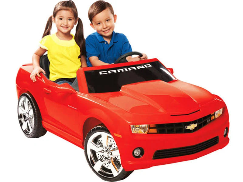 12V Two Seater Ride-On Car, Yellow D97431