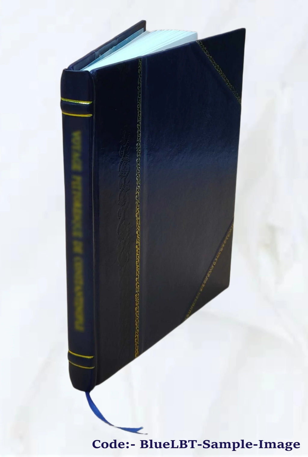1910 Leather Bound Book E516590