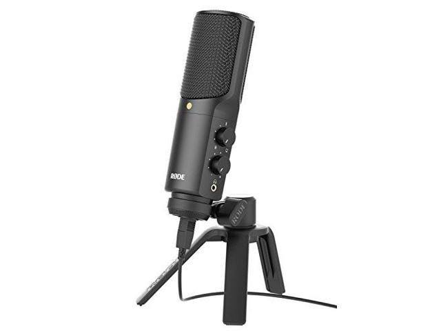 USB Condenser Microphone with Stereo Headphones G512