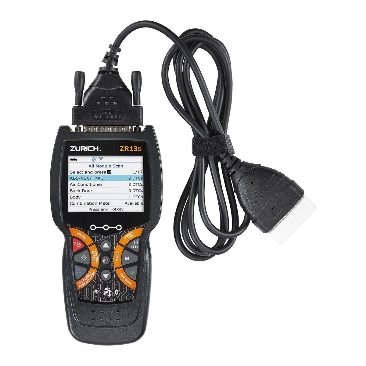 OBD2 Code Reader with ABS/SRS F927794