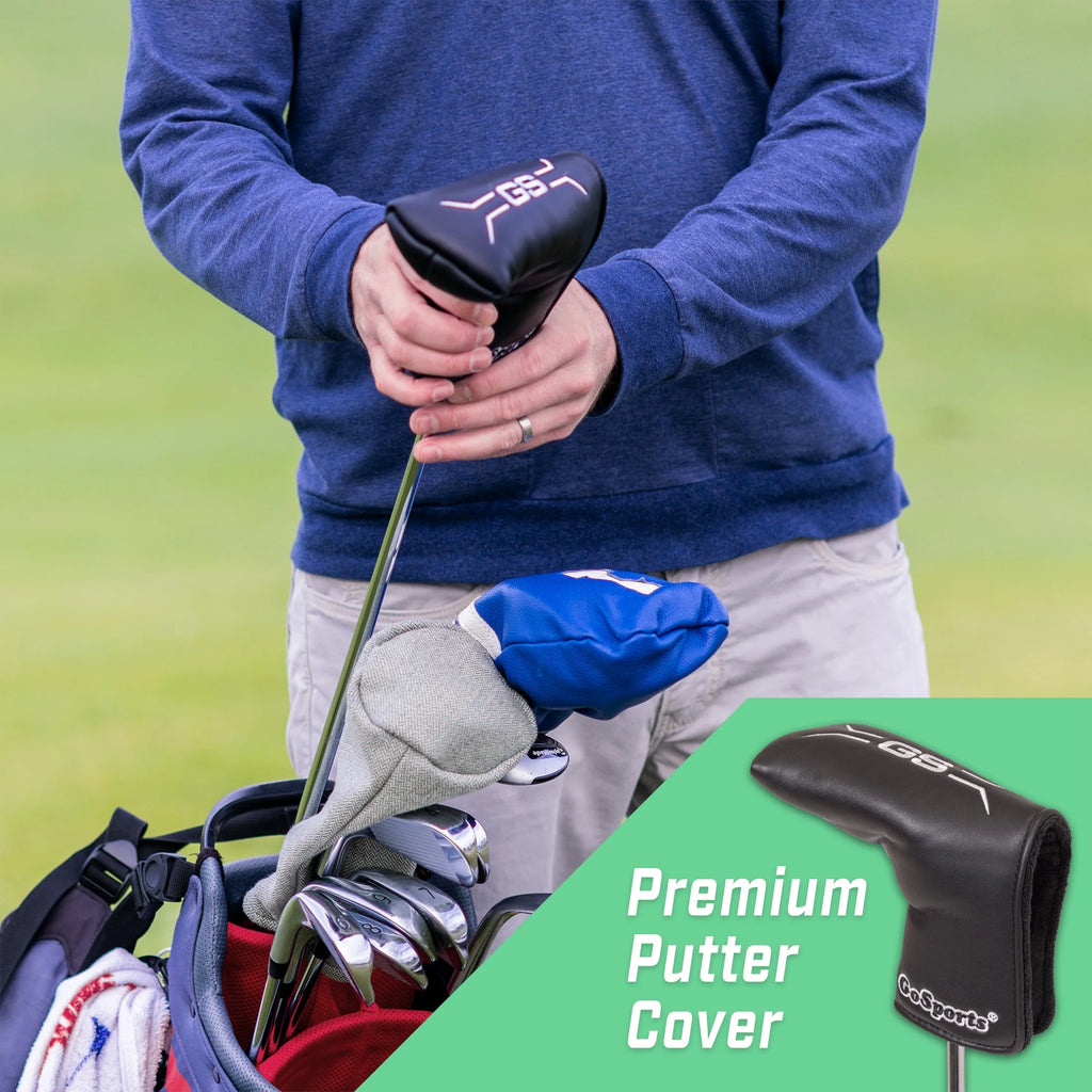 34" Right-Handed Mallet Putter with Pistol Grip and Milled Face A782