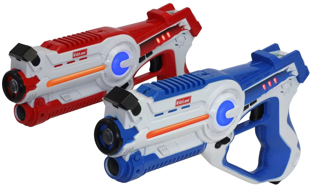 Set of 2 Green Orange Infrared Laser Tag Game C453