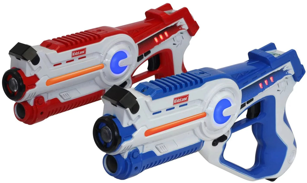 Set of 2 Green Orange Infrared Laser Tag Game C453