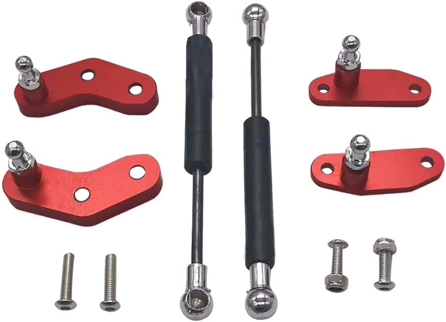 Door Opener Kits Door Shocks Struts Compatible with 2017-2022 Can Am Maverick X3 and X3 Max Front and Rear Doors (Red) Pack of 2 I3253