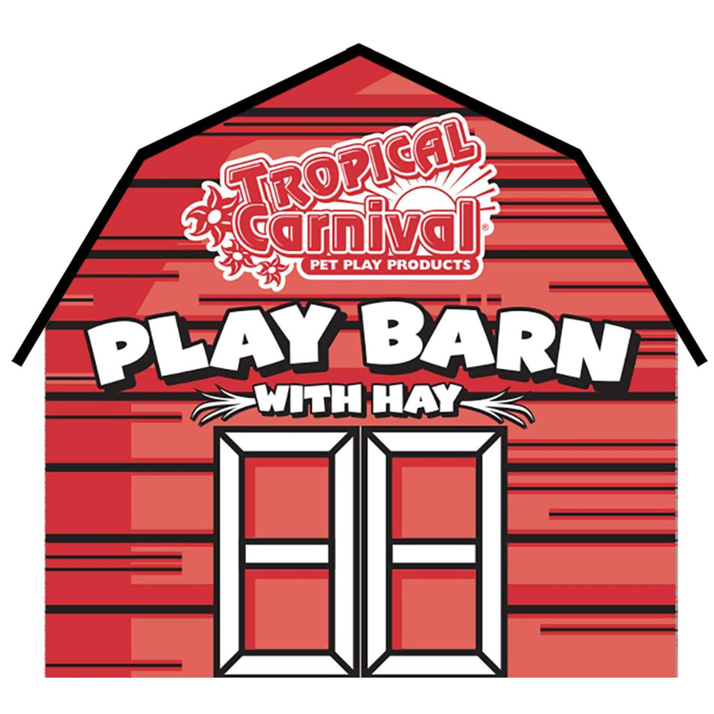 Tropical Carnival Play Barn with Timothy Hay X536
