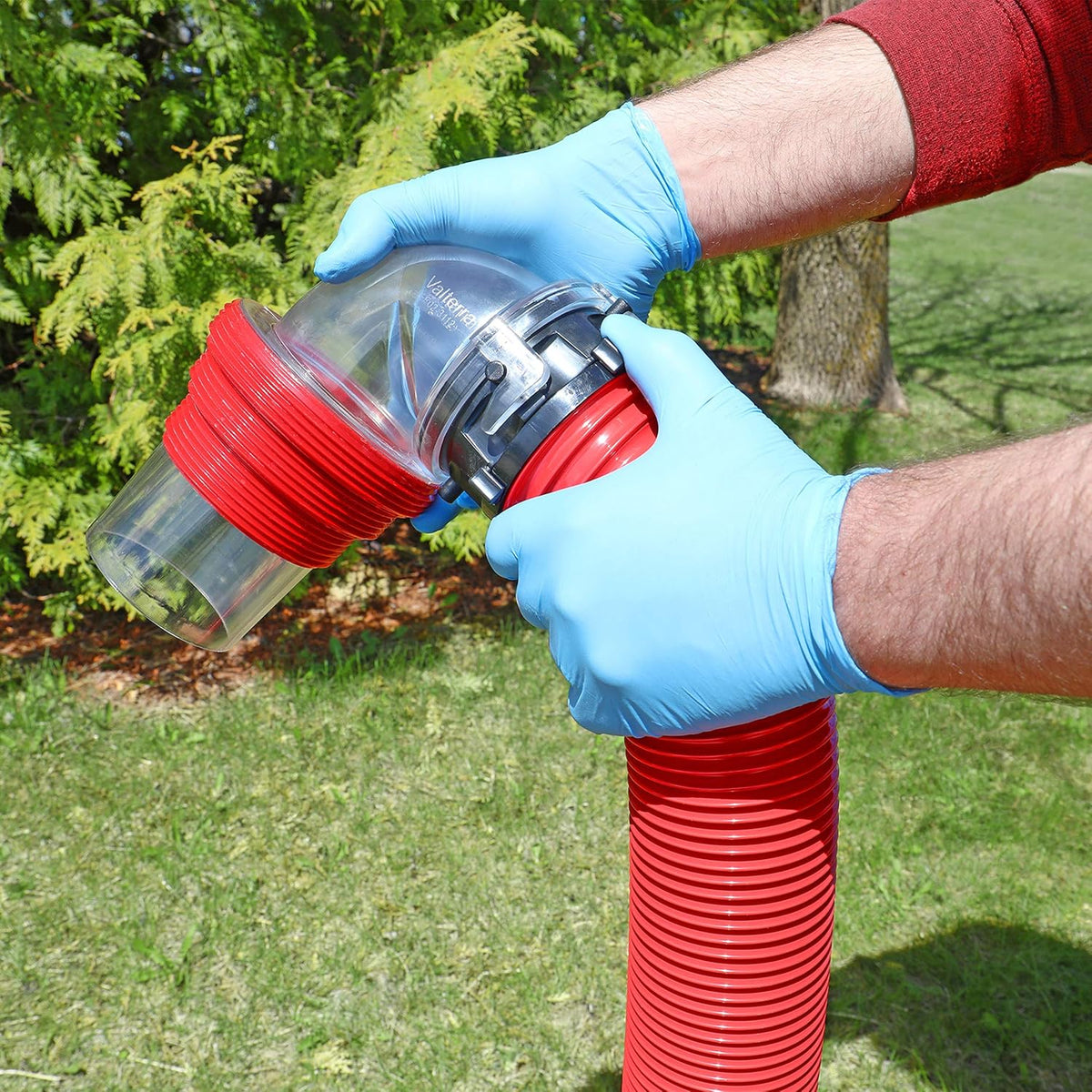 RV EZ Coupler Bayonet Sewer Kit with 10' Hose Pack of 2 V3369