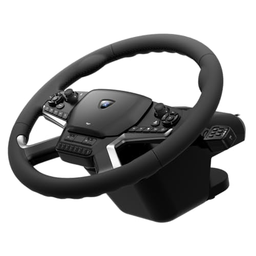 Truck Control System with Force Feedback Steering Wheel, Shifter Control Panel, & Pedals O21013