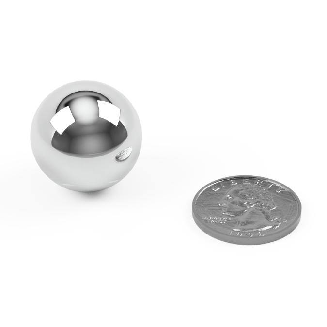 300 Pc 25mm Carbon Steel Ball Bearings C300731