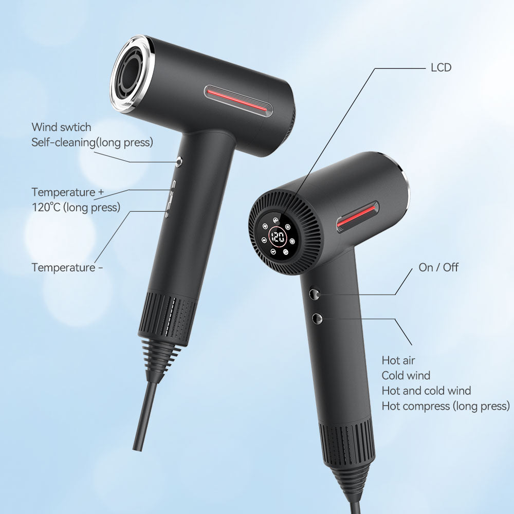 Ionic High Speed Blow Dryer with Magnetic Concentrator O5099