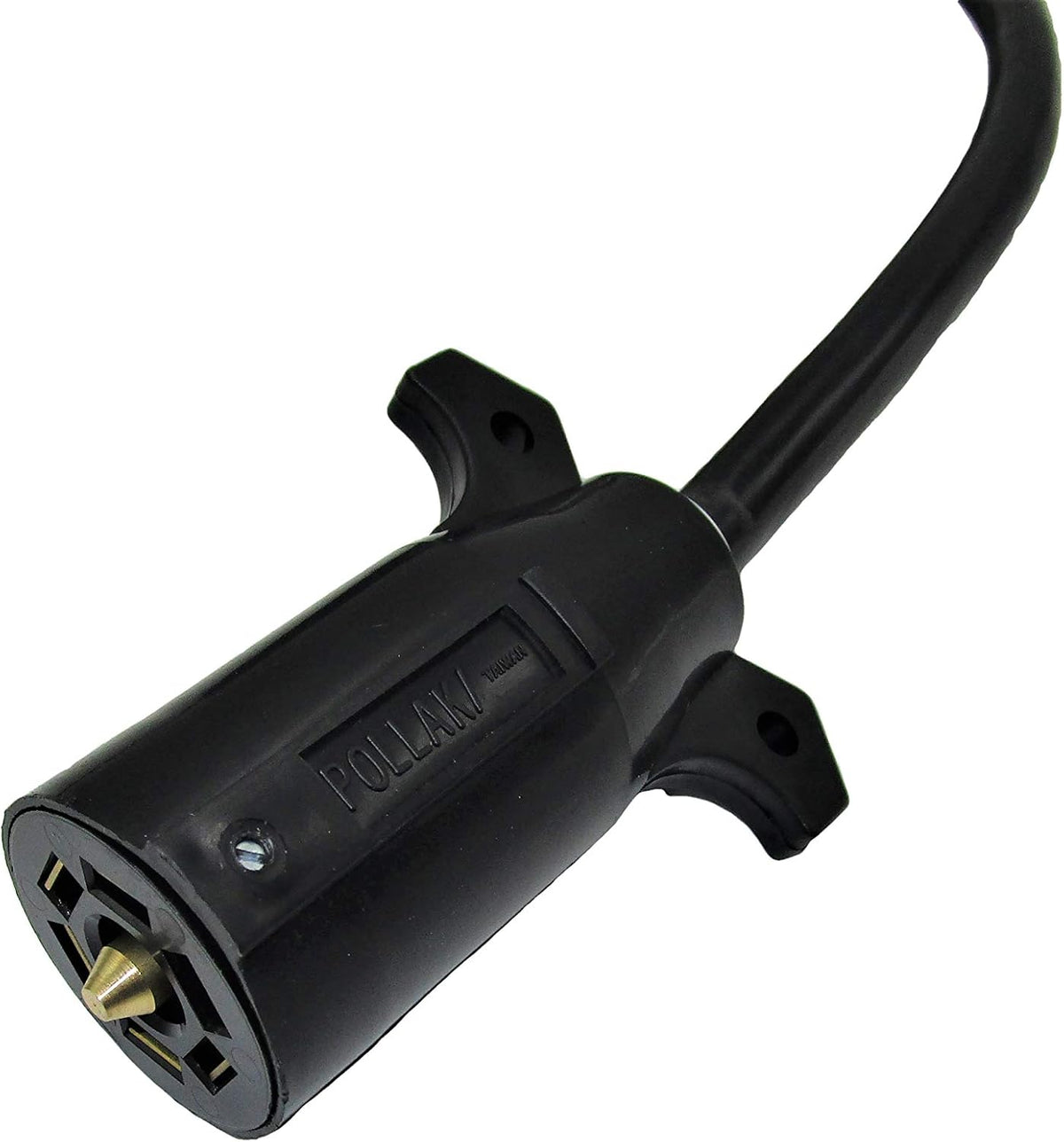 7 Way Trailer Plug Extension Cord Connector Assembly Heavy Duty (8' FT) Pack of 2 Q276682