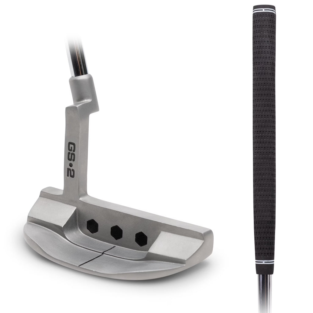 34" Right-Handed Mallet Putter with Pistol Grip and Milled Face A782