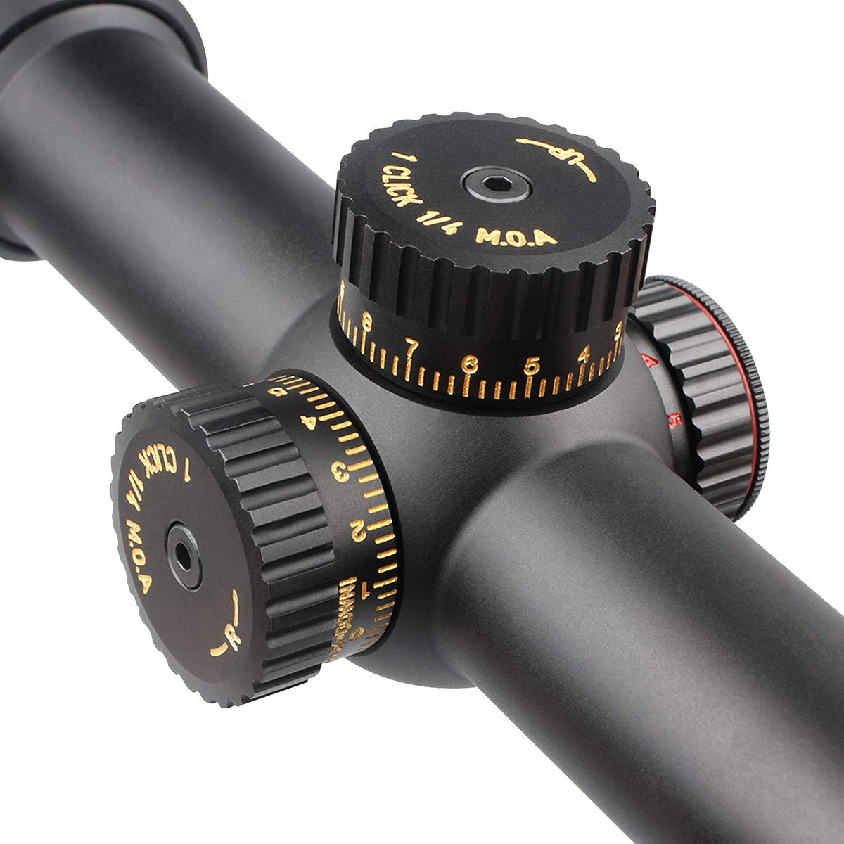 1-6X24 FFP Scope with Red/Green Illuminated Reticle and Scope Mount F3520