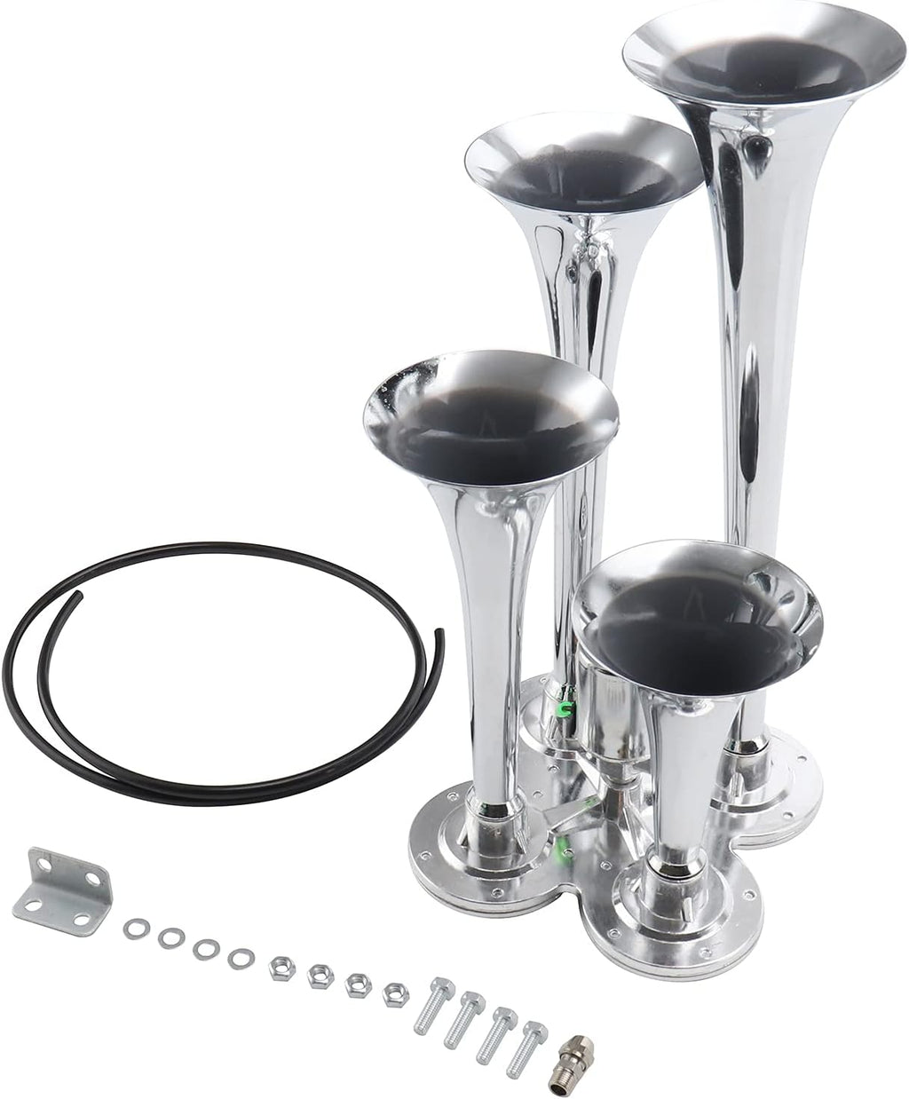 Silver Pack of 2 12V Horn Kit K383746