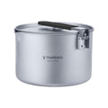 Camping Soup Pot with Lid, 2L Portable Cooking Stock Pot A737