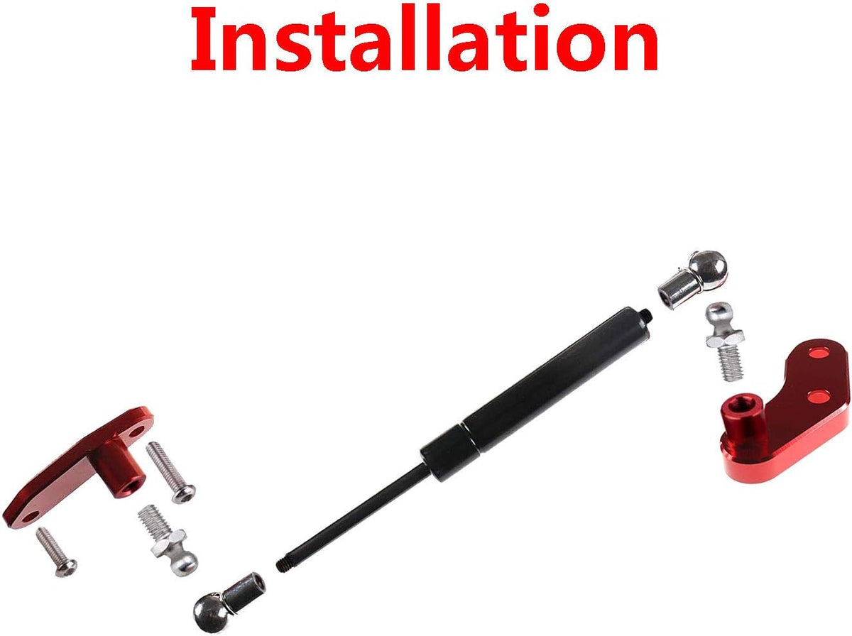 Door Opener Kits Door Shocks Struts Compatible with 2017-2022 Can Am Maverick X3 and X3 Max Front and Rear Doors (Red) Pack of 2 I3253