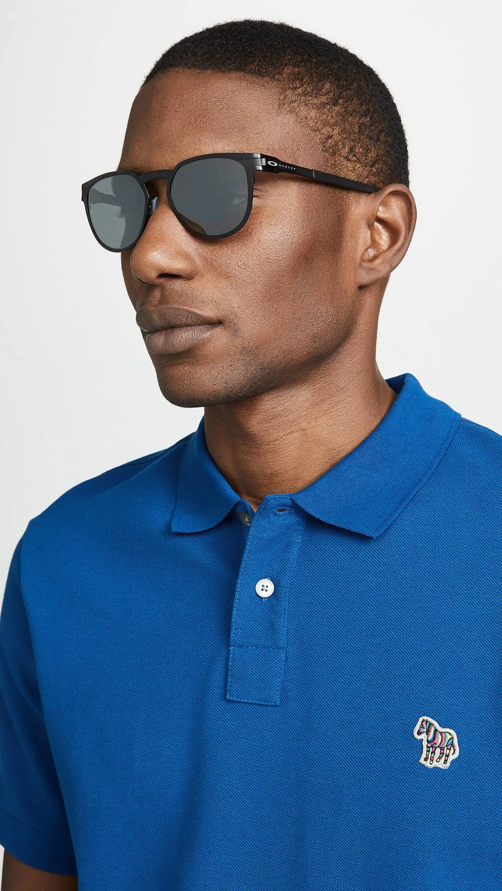 Satin Black Black Iridium Polarized Sunglasses D737882