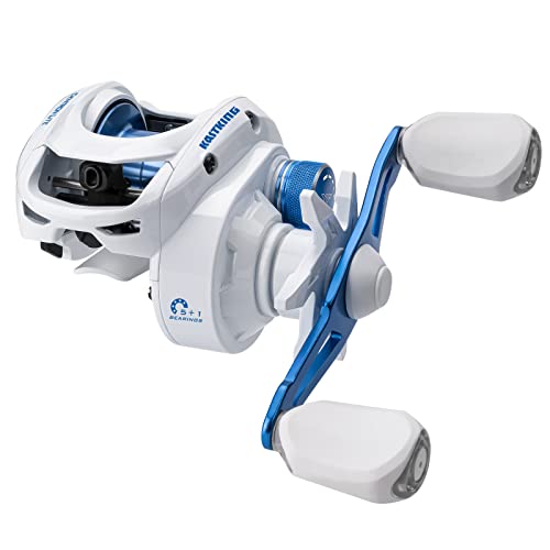 Lightweight Baitcasting Fishing Reel with 7.6 OZ 7.1:1 Gear Ratio E565311